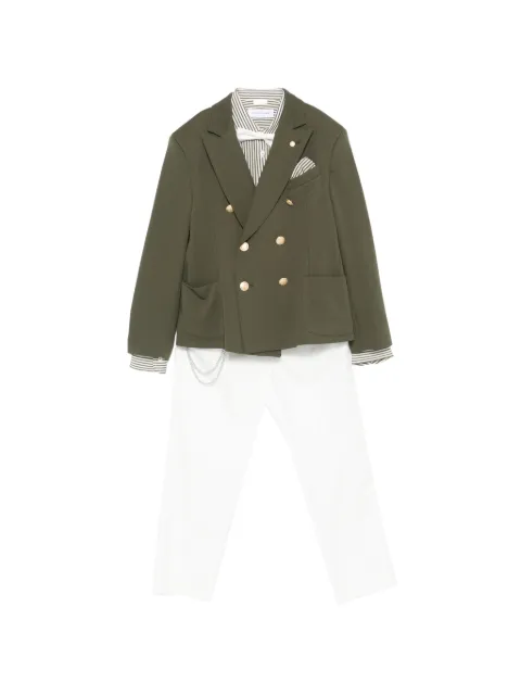 Colorichiari single-breasted suit (set of eight)