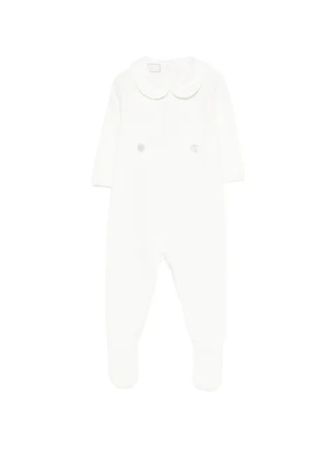 Paz Rodriguez collared knitted pajamas 