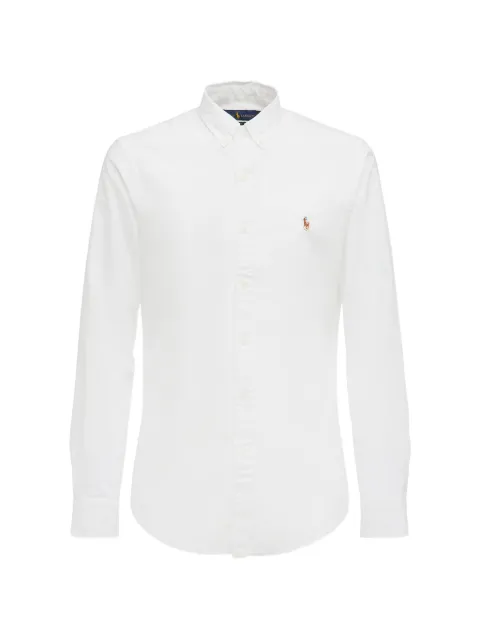 Polo Ralph Lauren logo-embroidery long-sleeve shirt