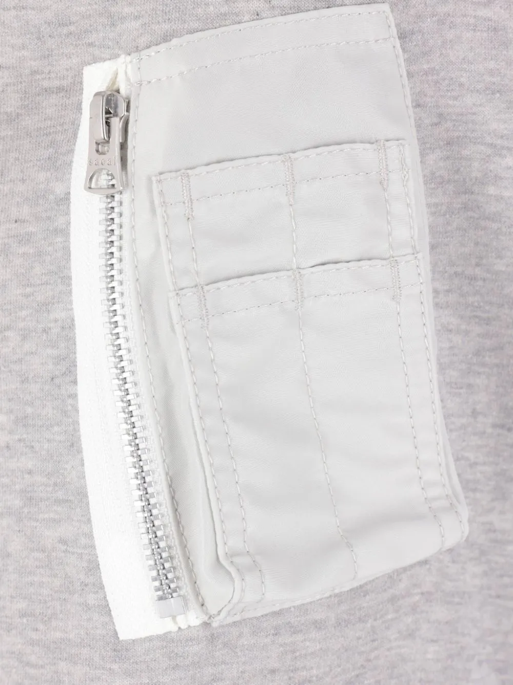 sacai Sweater met ronde hals Grijs