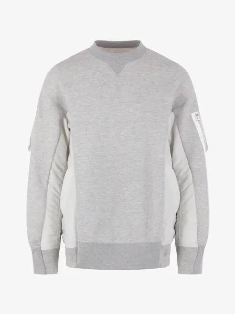 sacai pull à col rond