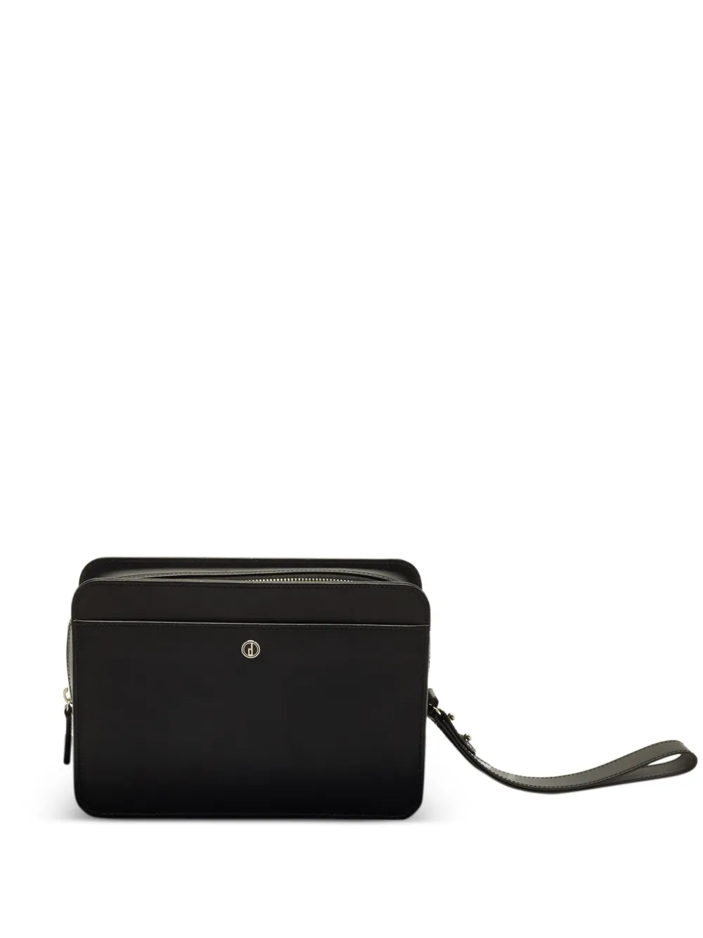 Dunhill Clutch in pelle - Nero