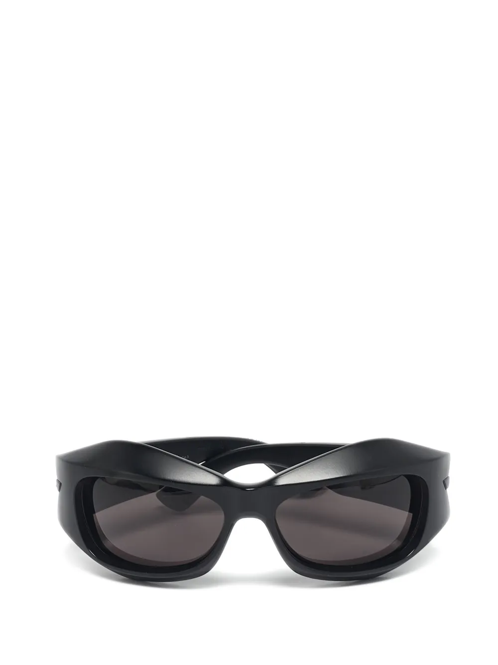 Pre-owned Bottega Veneta Bv1086s Sunglasses In Black