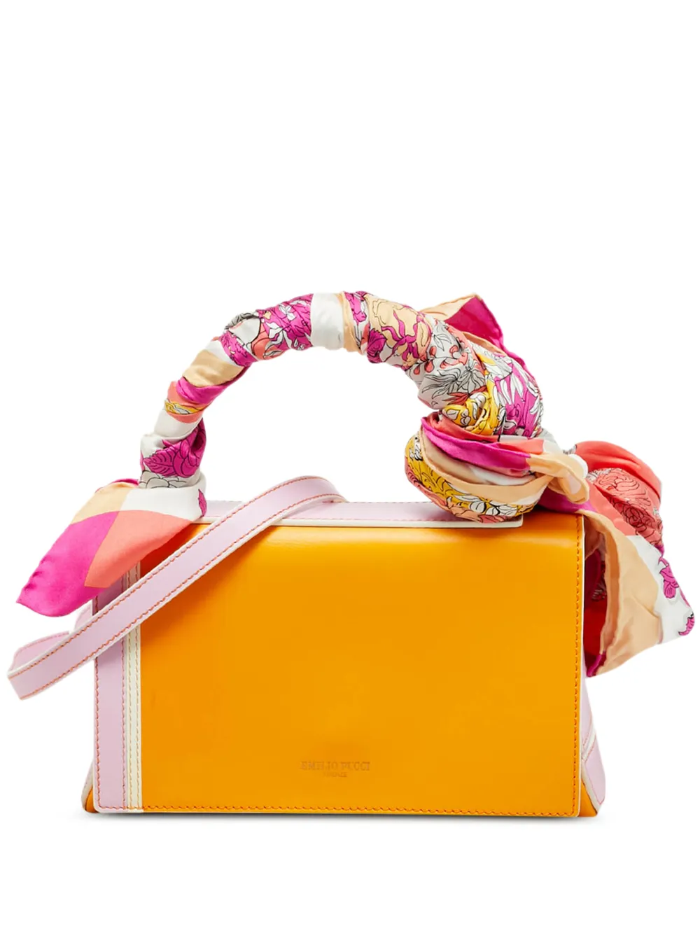 PUCCI Pre-Owned Borsa a tracolla con logo - Arancione