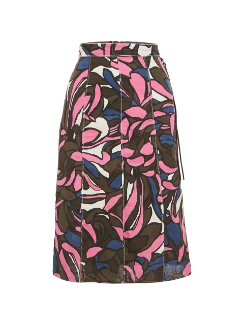 'S Max Mara юбка с цветочным принтом