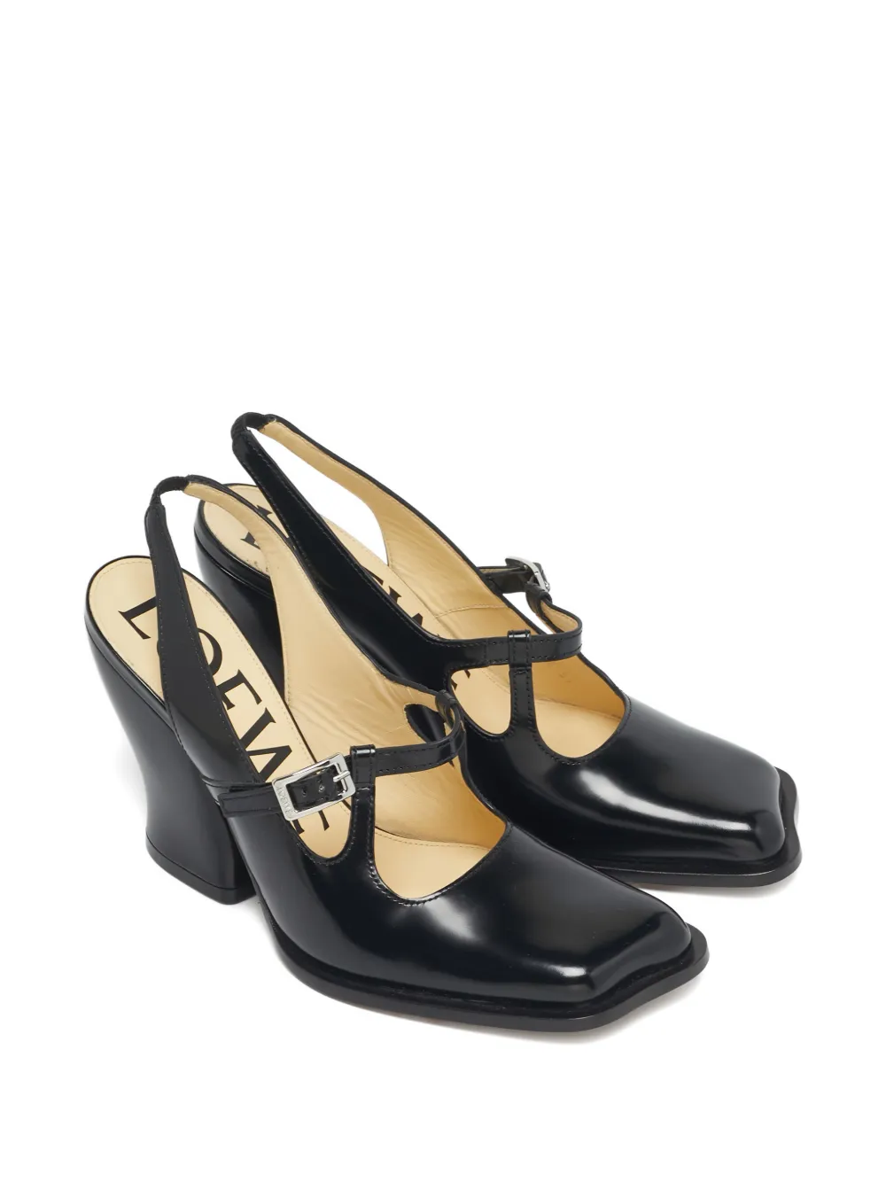 Loewe Pre-Owned Pumps con punta quadrata - Nero