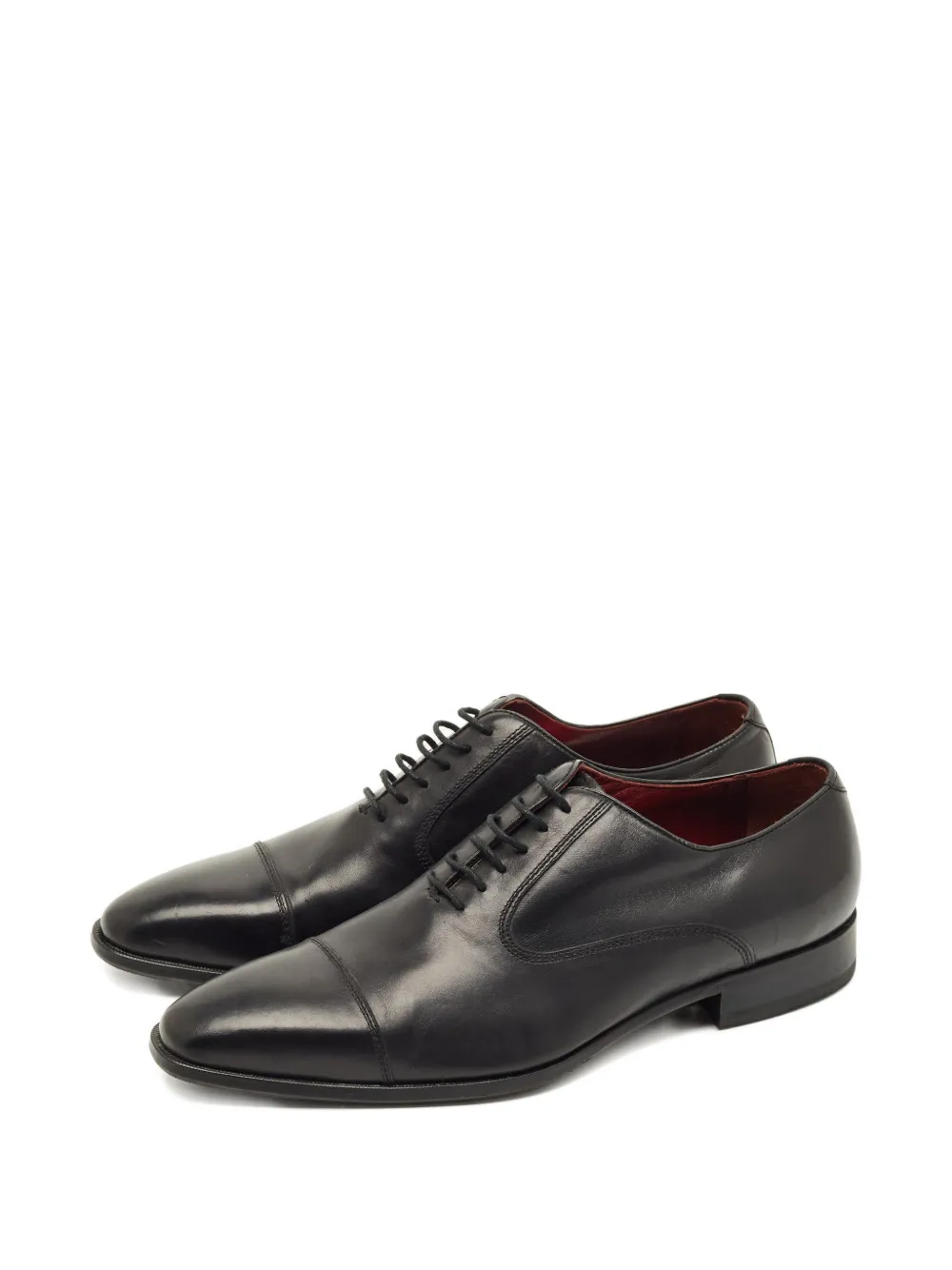 Balmain Pre-Owned leather Oxford shoes | Image 2