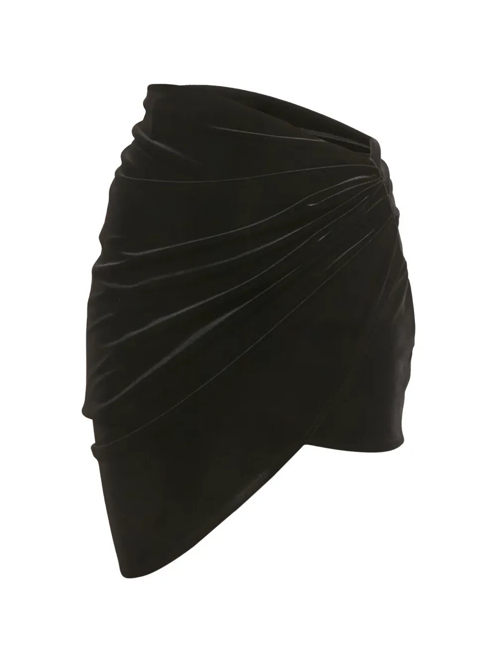 Alexandre Vauthier Minigonna asimmetrica - Nero