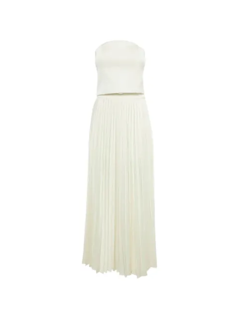 Sorayama set de falda plisada estilo corset