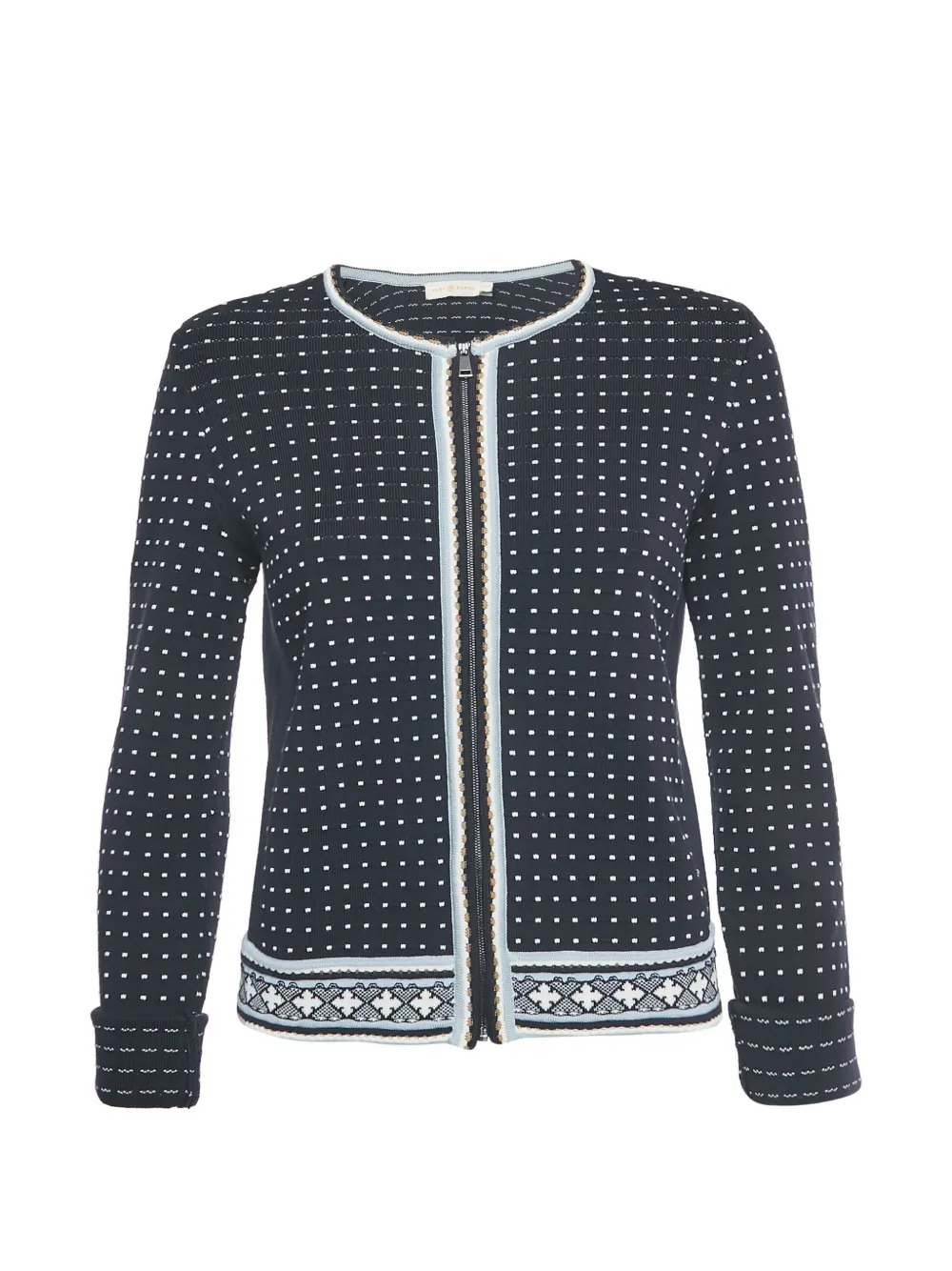 Tory Burch Giacca con zip - Blu