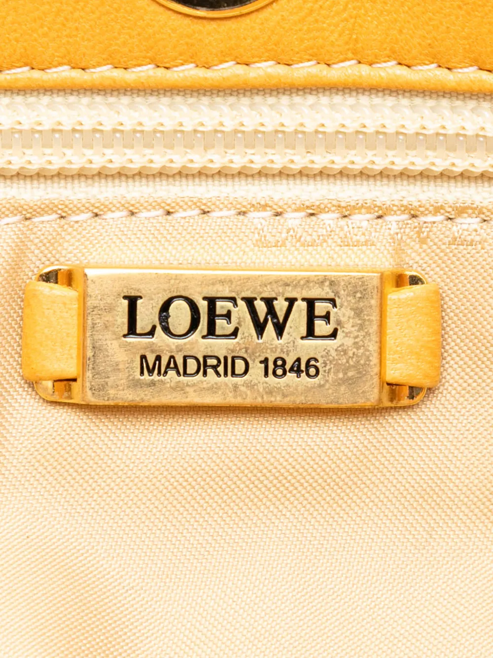 2010-2025 Leather Anagram Tote Bag