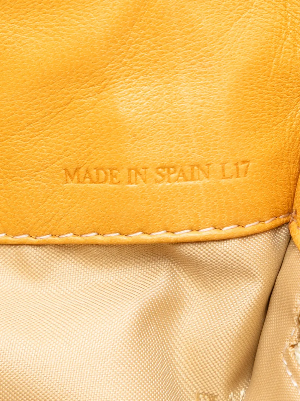 2010-2025 Leather Anagram Tote Bag