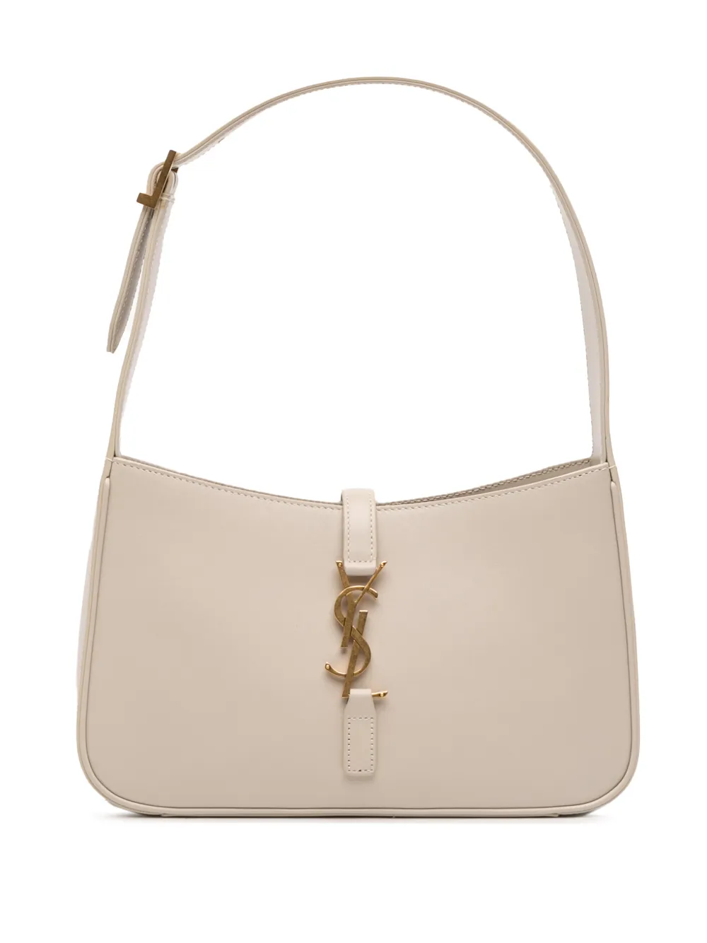 Saint Laurent Pre-Owned 2021 Smooth Leather Le 5 a 7 Hobo shoulder bag - Marrone