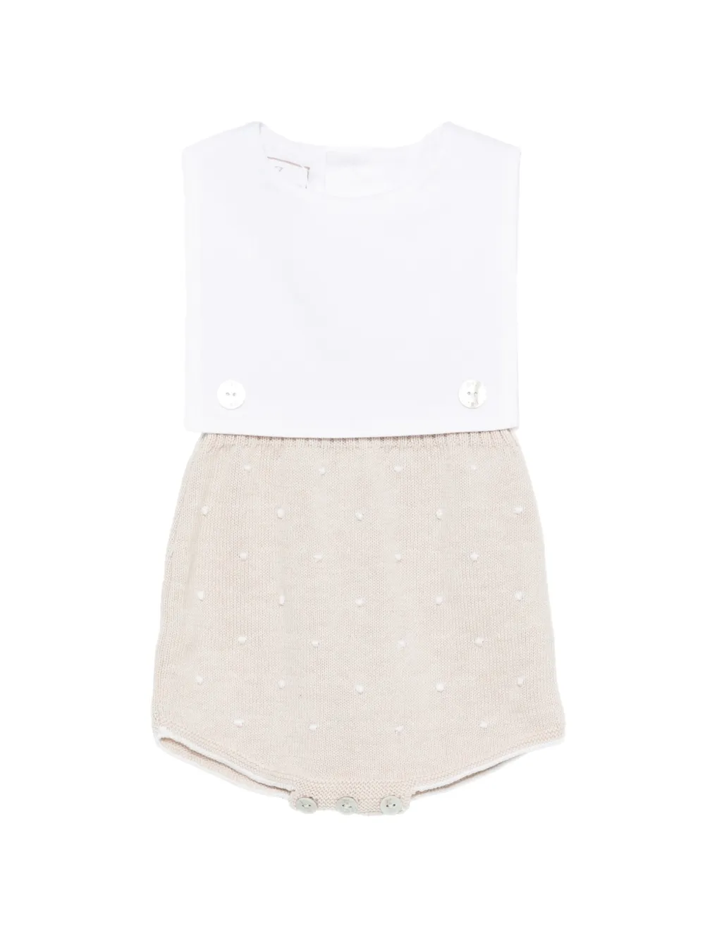 Paz Rodriguez Tutina a pois - Bianco