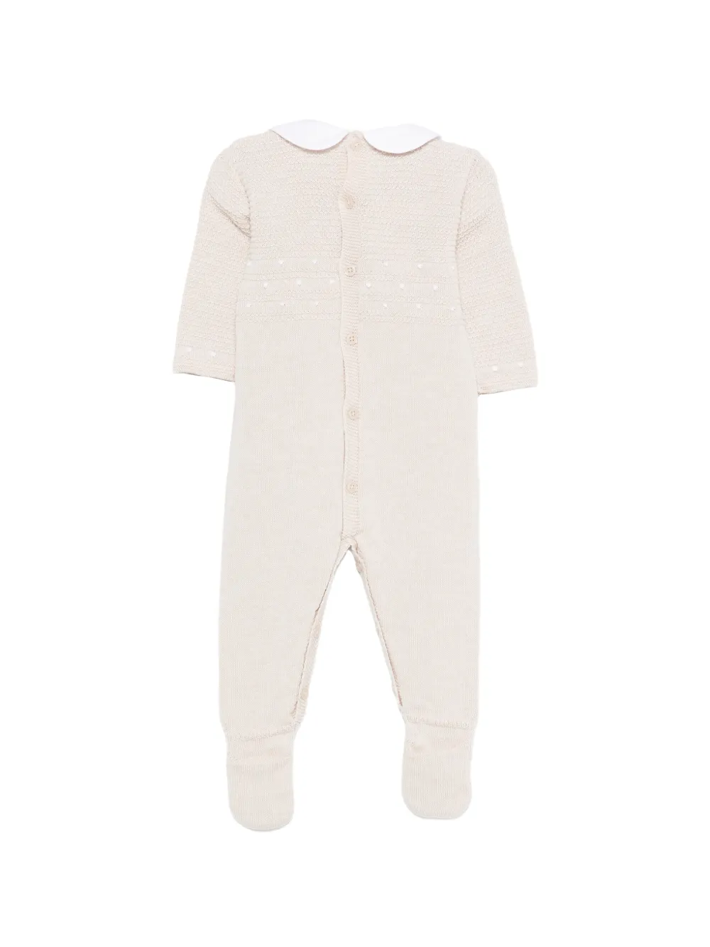 Collared Polka-Dot Babywear