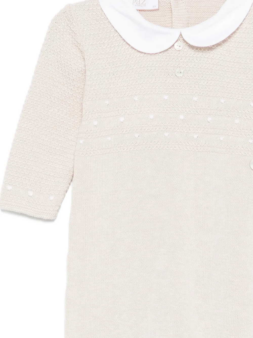 Collared Polka-Dot Babywear