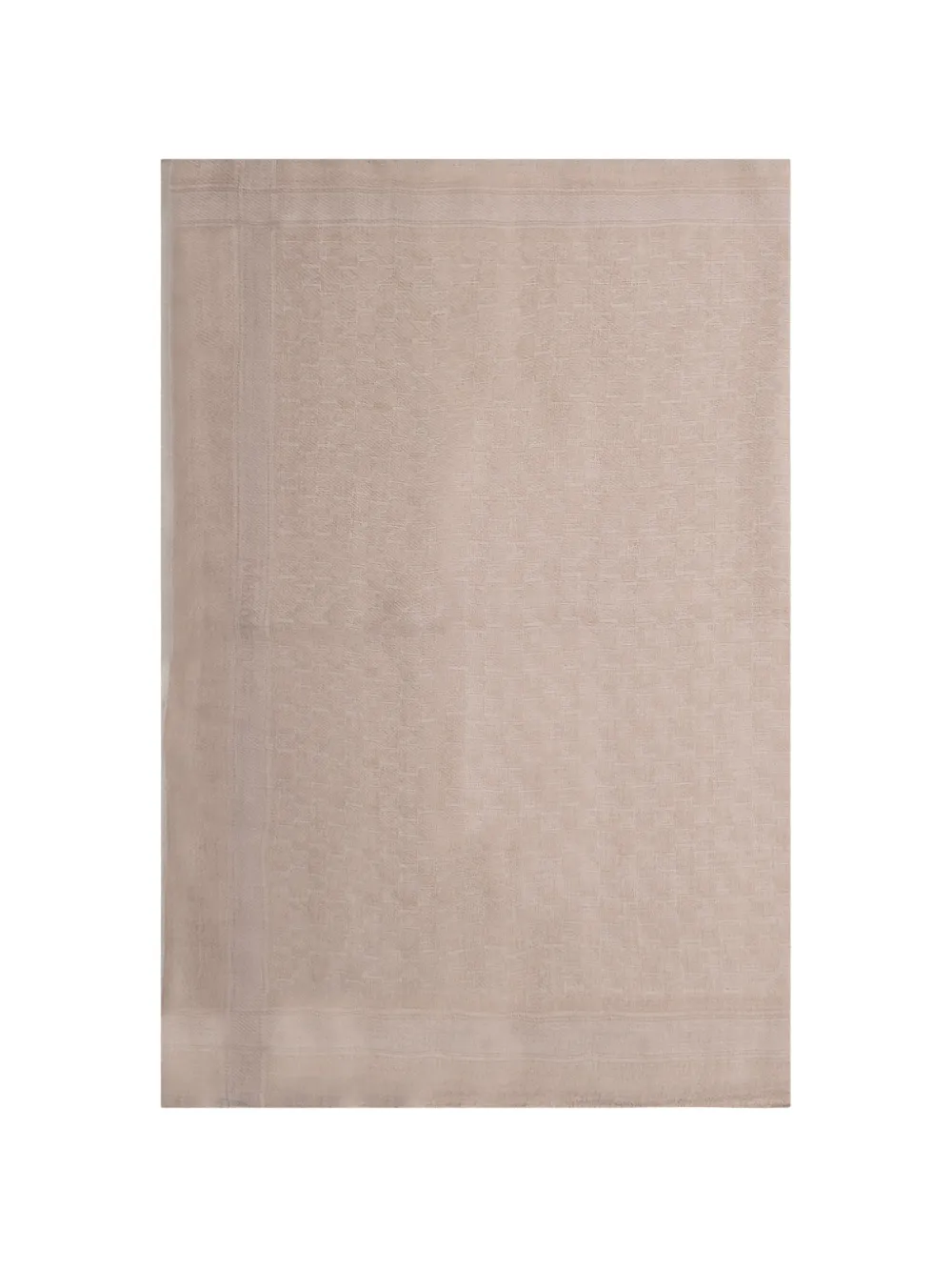 Max Mara texture-detail wool scarf - Toni neutri