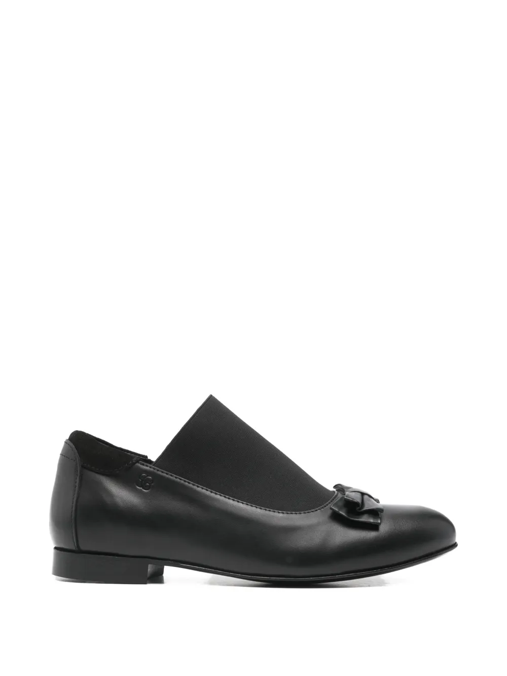 Stefan Cooke bow-detail loafers - Nero