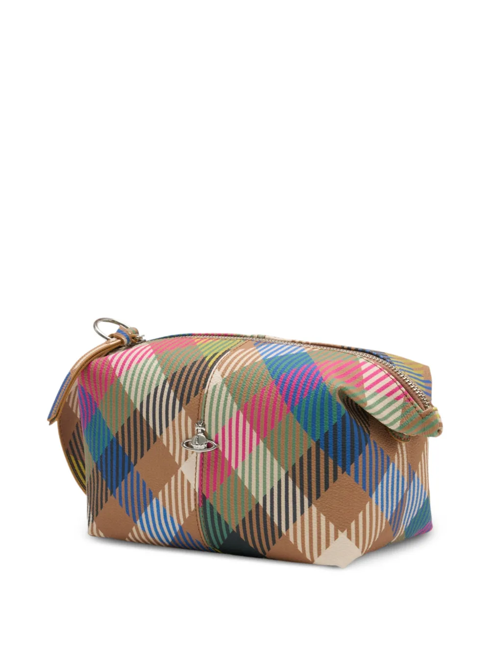 Vivienne Westwood Orb make-up tas met rits Bruin