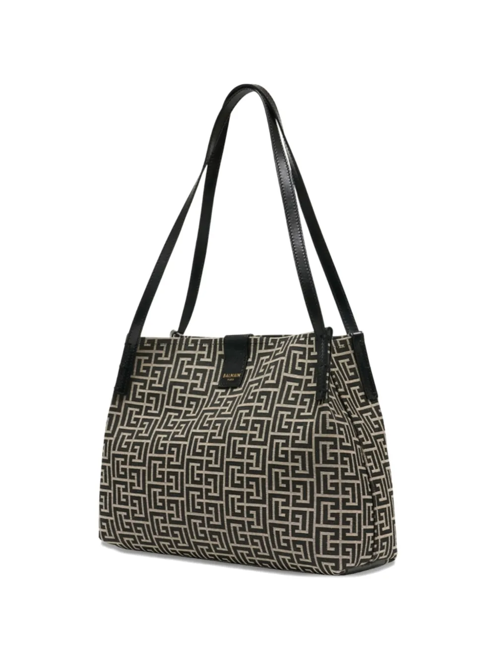  Balmain Small Release Shoulder Bag - Neutrals 