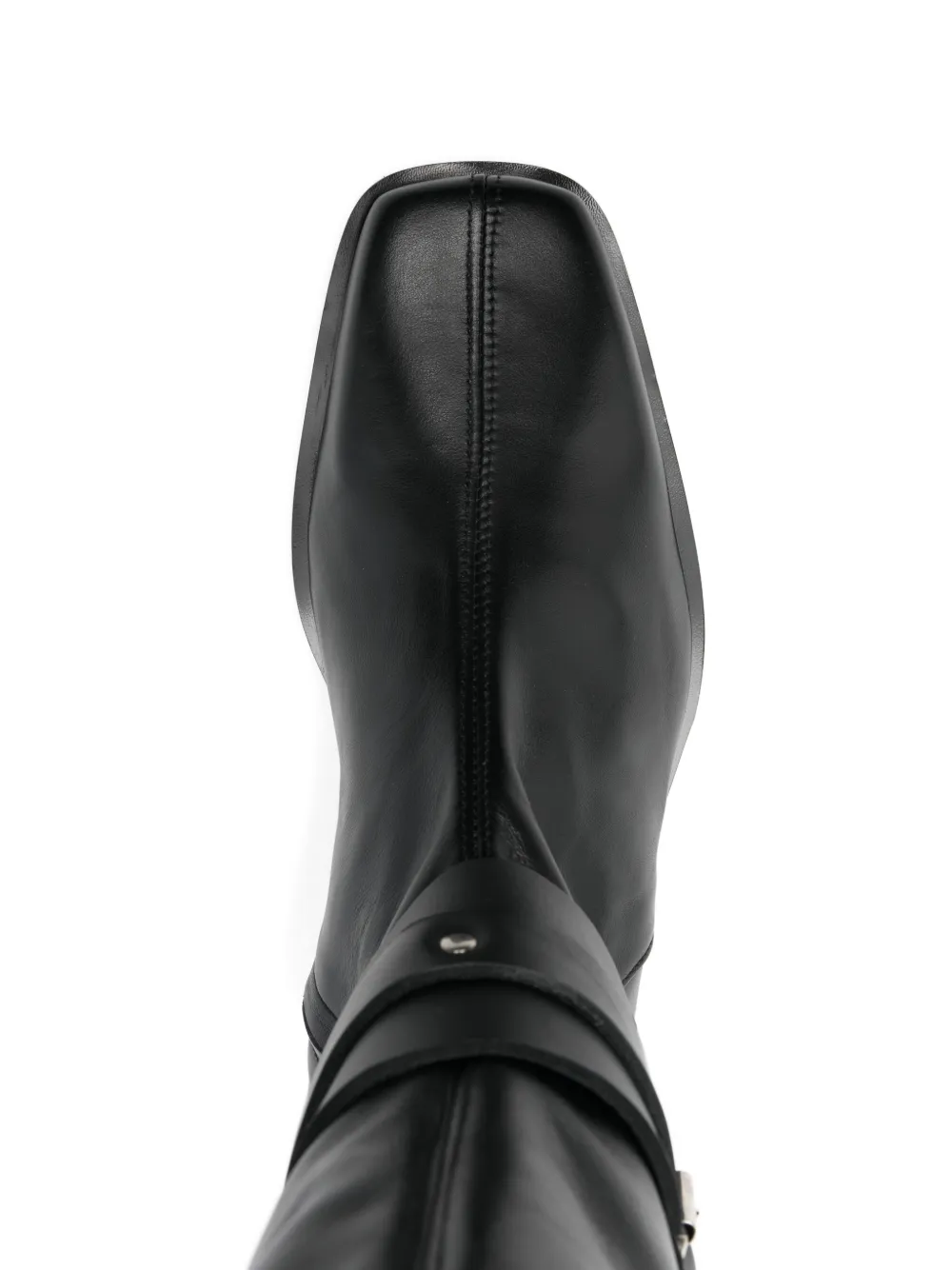 GmbH Adem cuffed buckle boots Zwart