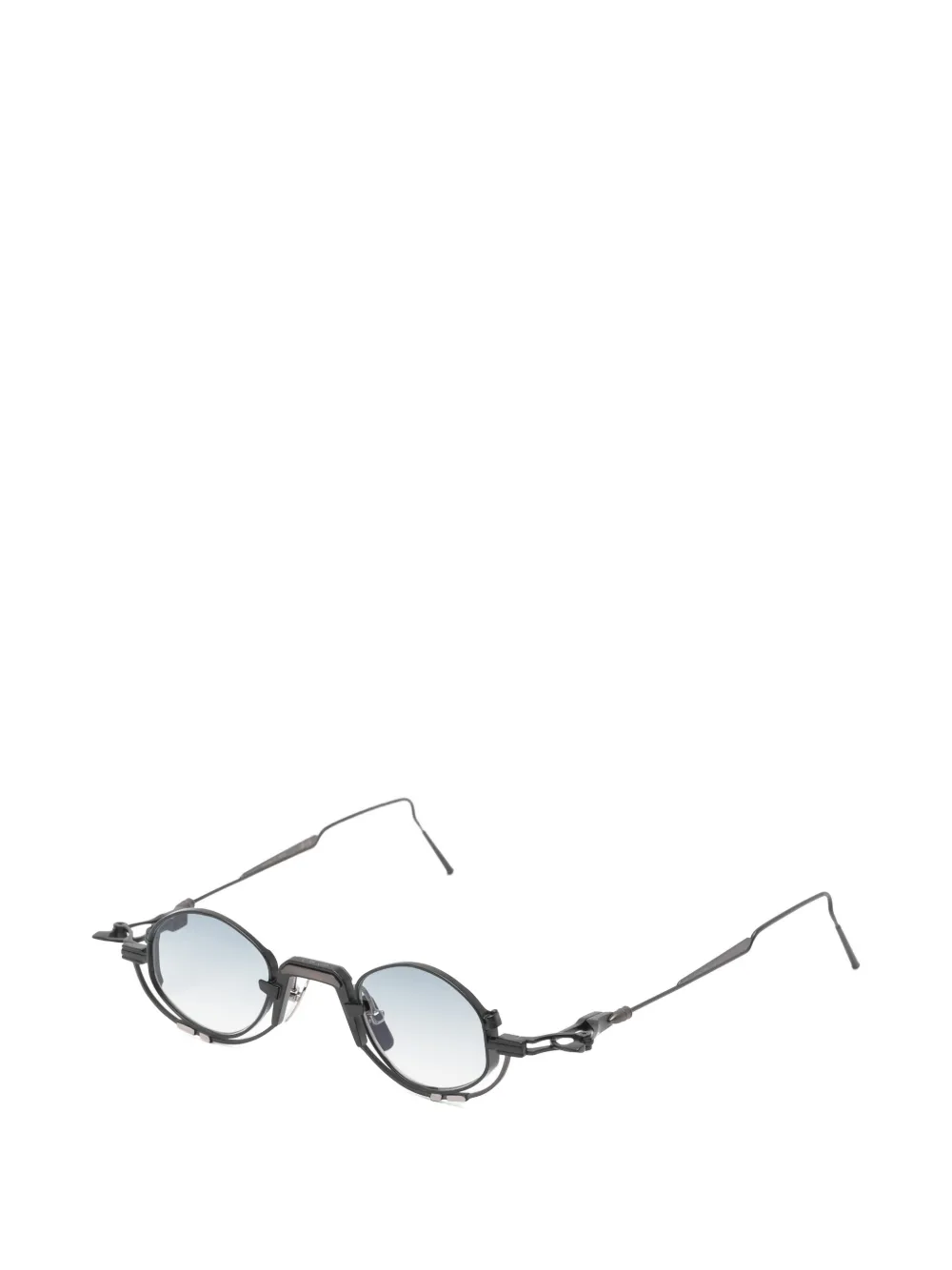  Voa Collective Nivara Round-frame Sunglasses - Black 