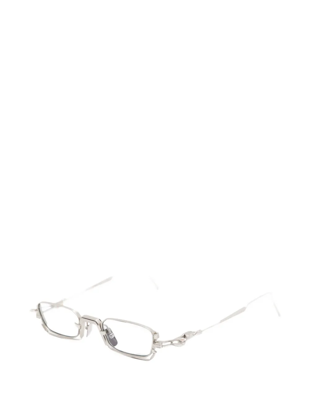  Voa Collective Orionis Rectangle-frame Sunglasses - Silver 