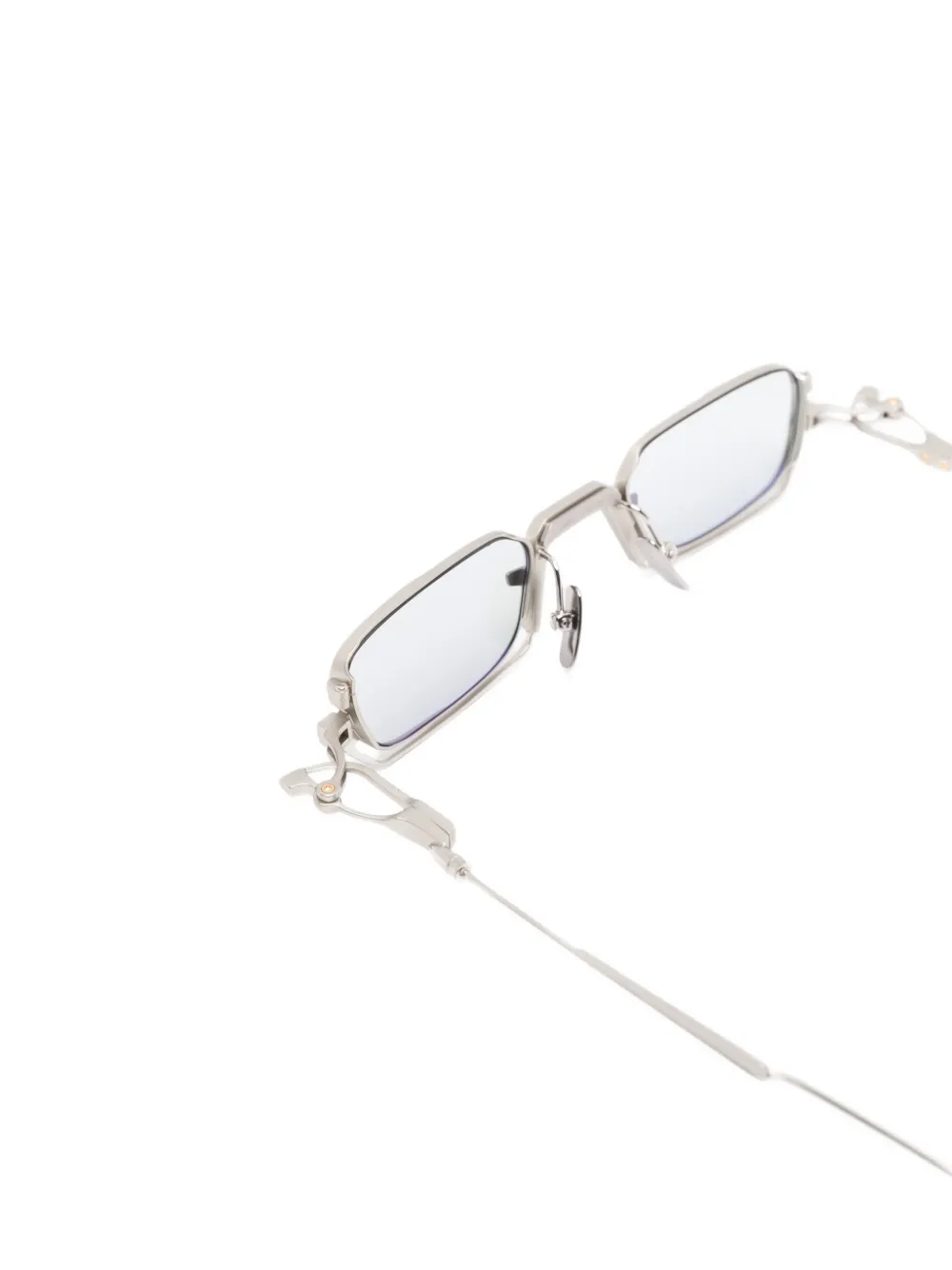  Voa Collective Orionis Rectangle-frame Sunglasses - Silver 