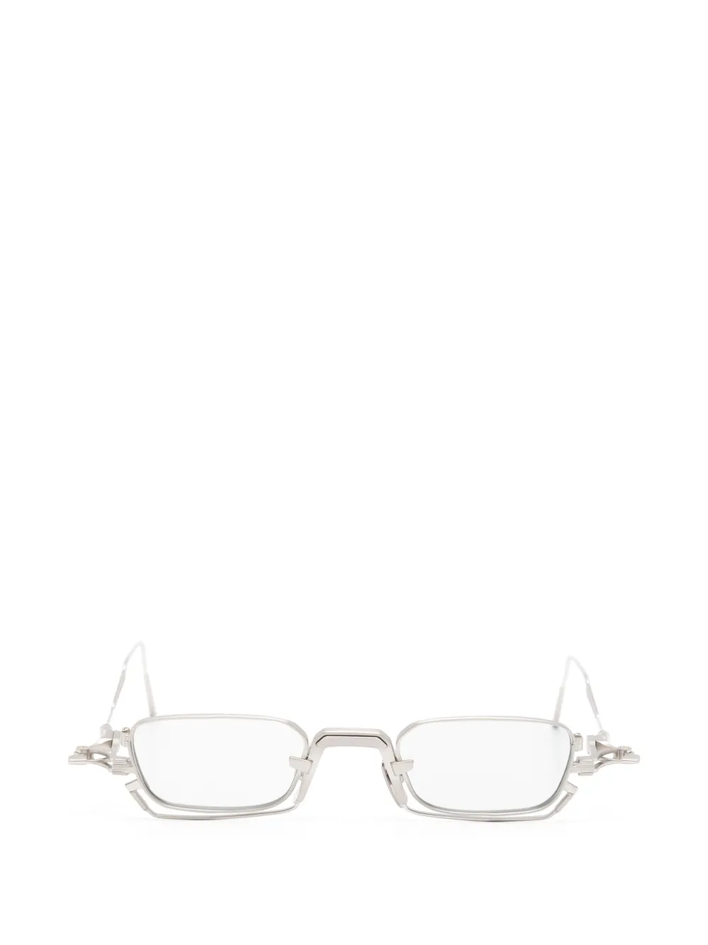 VOA COLLECTIVE Orionis rectangle-frame sunglasses - Argento