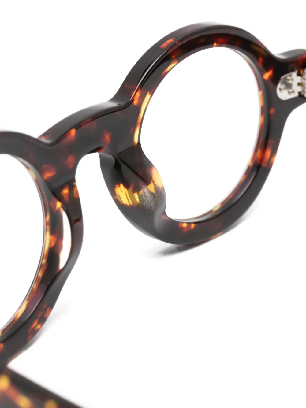  Lesca Round Glasses - Brown 