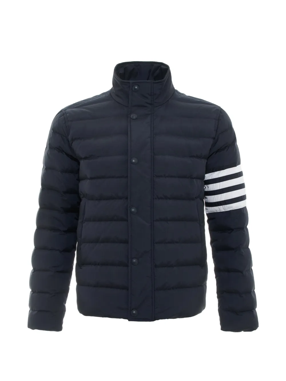 Thom Browne 4-Bar quilted jacket - Blu
