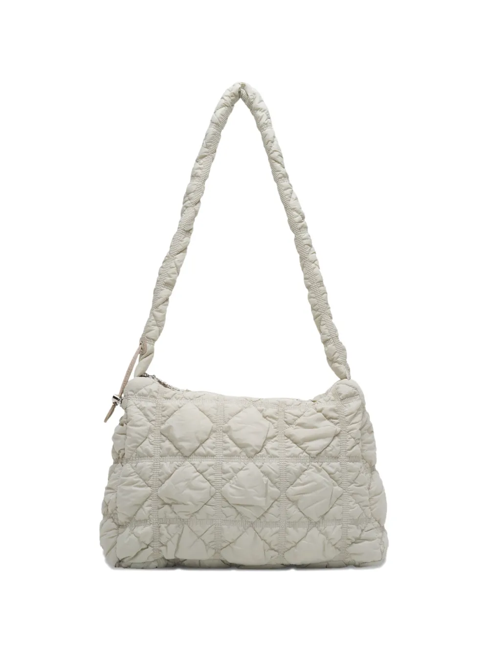 CARLYN Gesteppte Lane Schultertasche - Grau