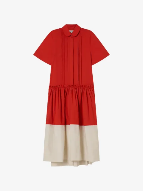Lee Mathews vestido midi Charlotte