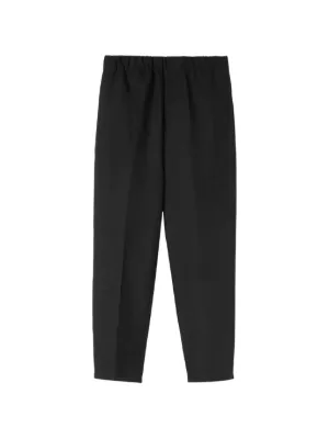 Balenciaga elasticated-waistband Wool Trousers | Black | FARFETCH