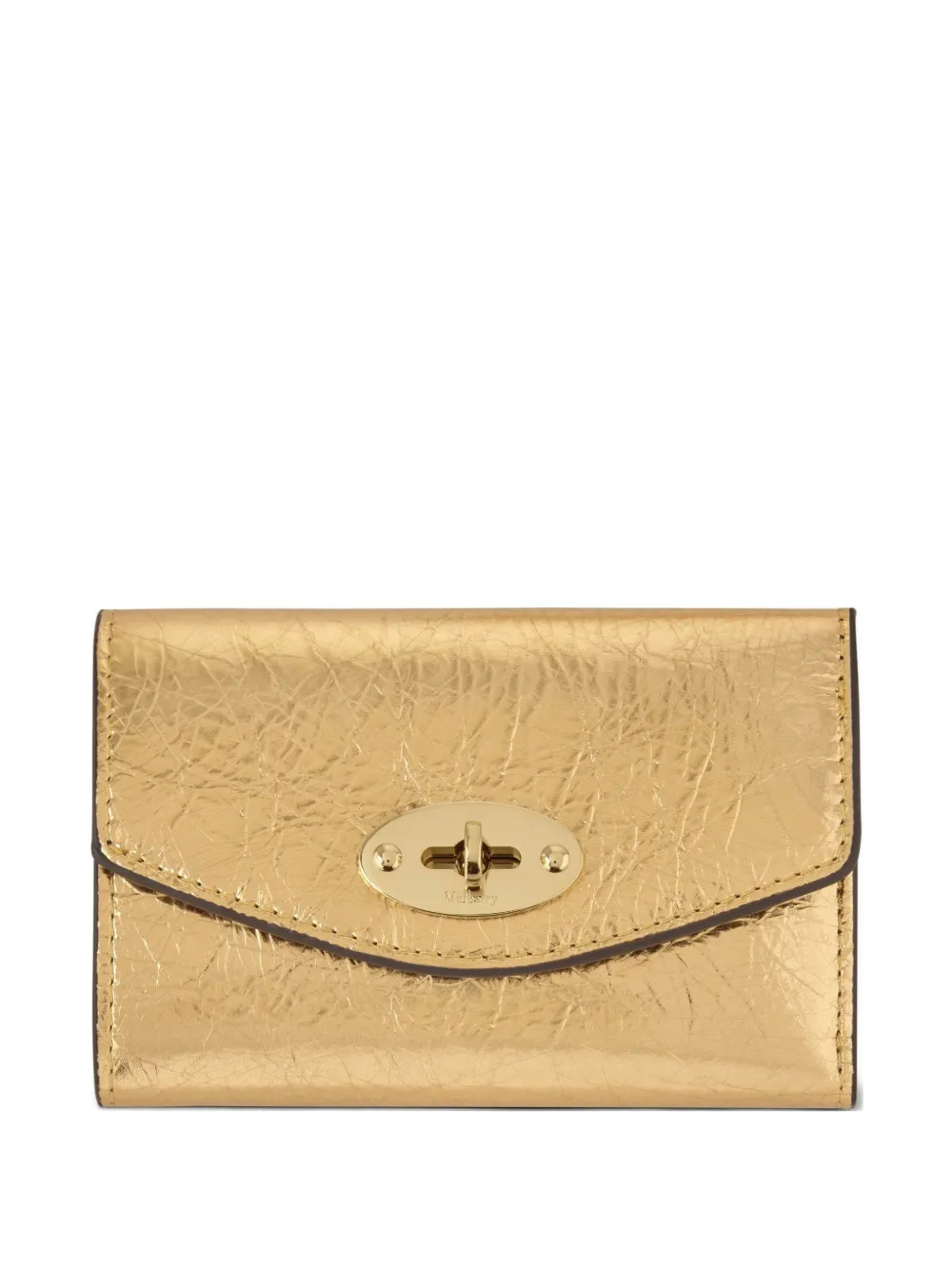 Mulberry Darley folded card wallet - Oro