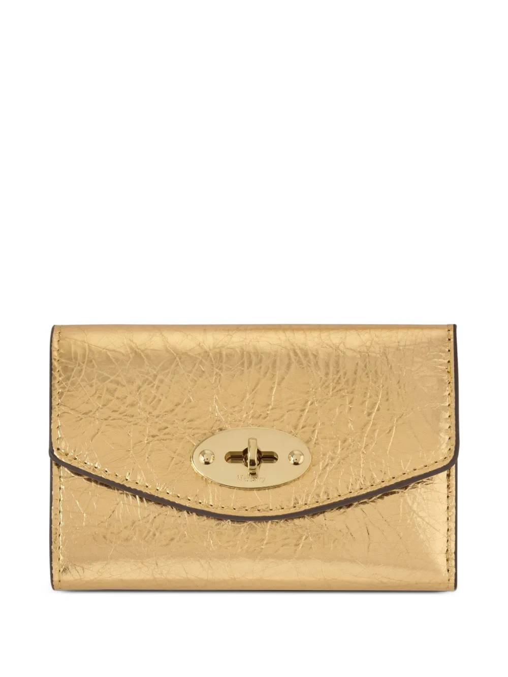 Mulberry Darley folded card wallet - Oro