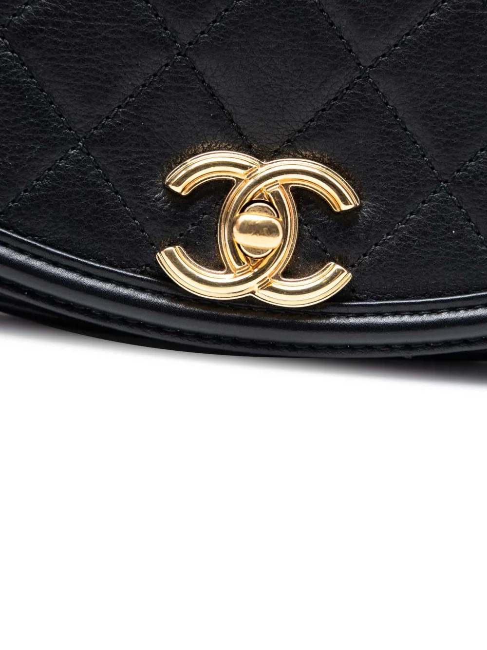 2019 Small Quilted Calfskin Underline Flap Crossbody Bag