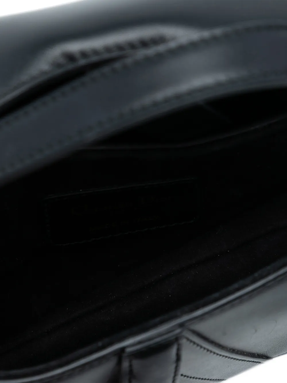 2018 Mini Smooth Calfskin Saddle Bag Satchel