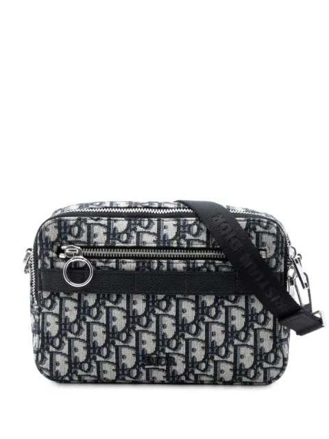 Christian Dior Pre-Owned 2019 Oblique Canvas Safari crossbody bag