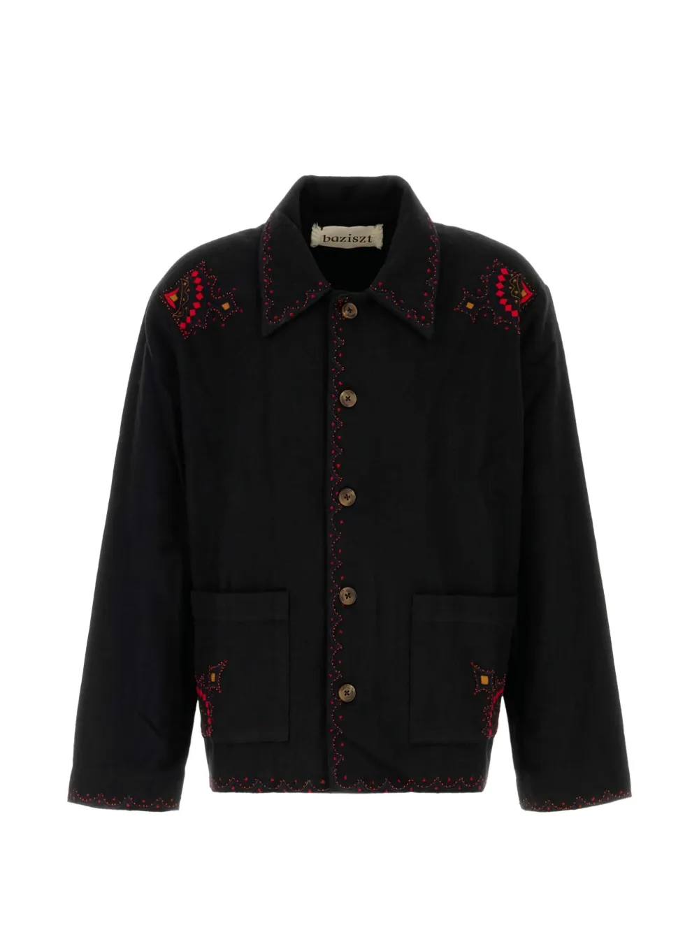 Baziszt embellished jacket - Nero