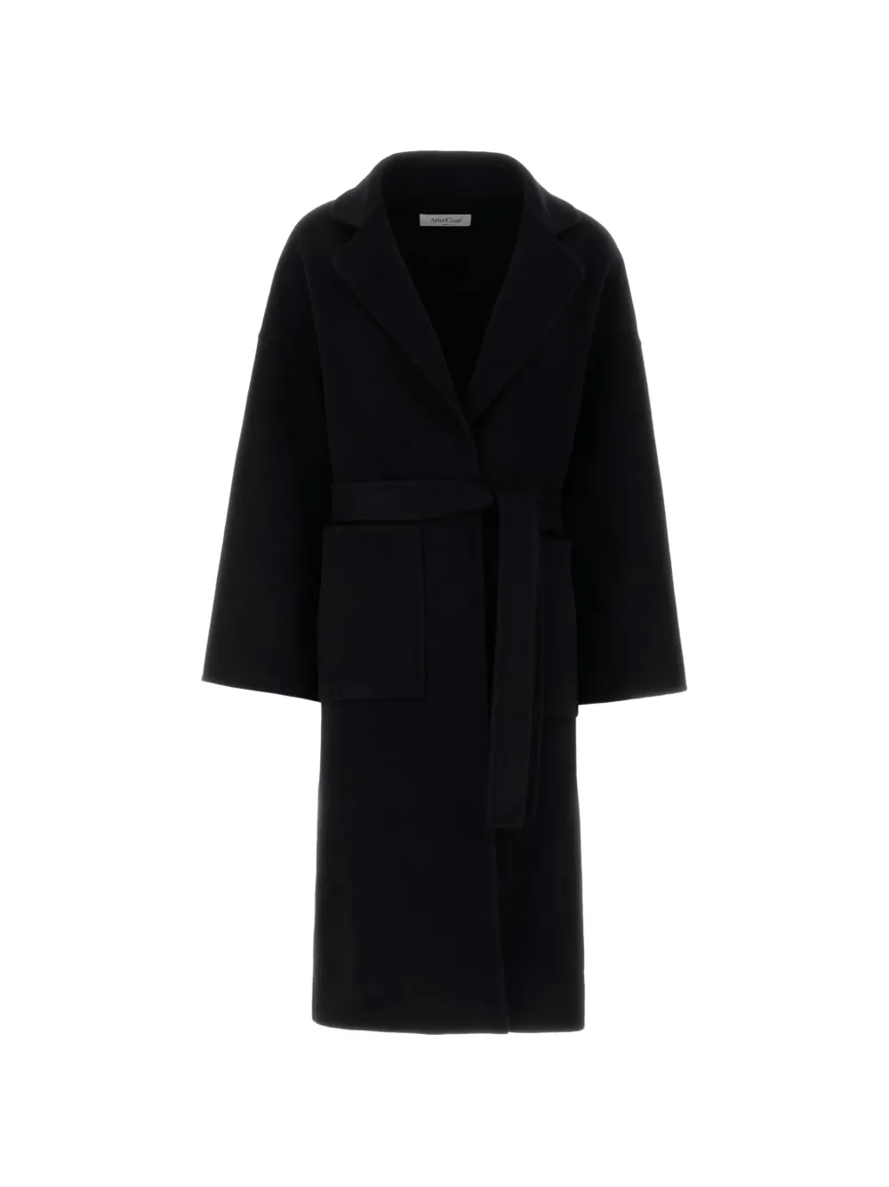 AfterCoat belted coat - Nero