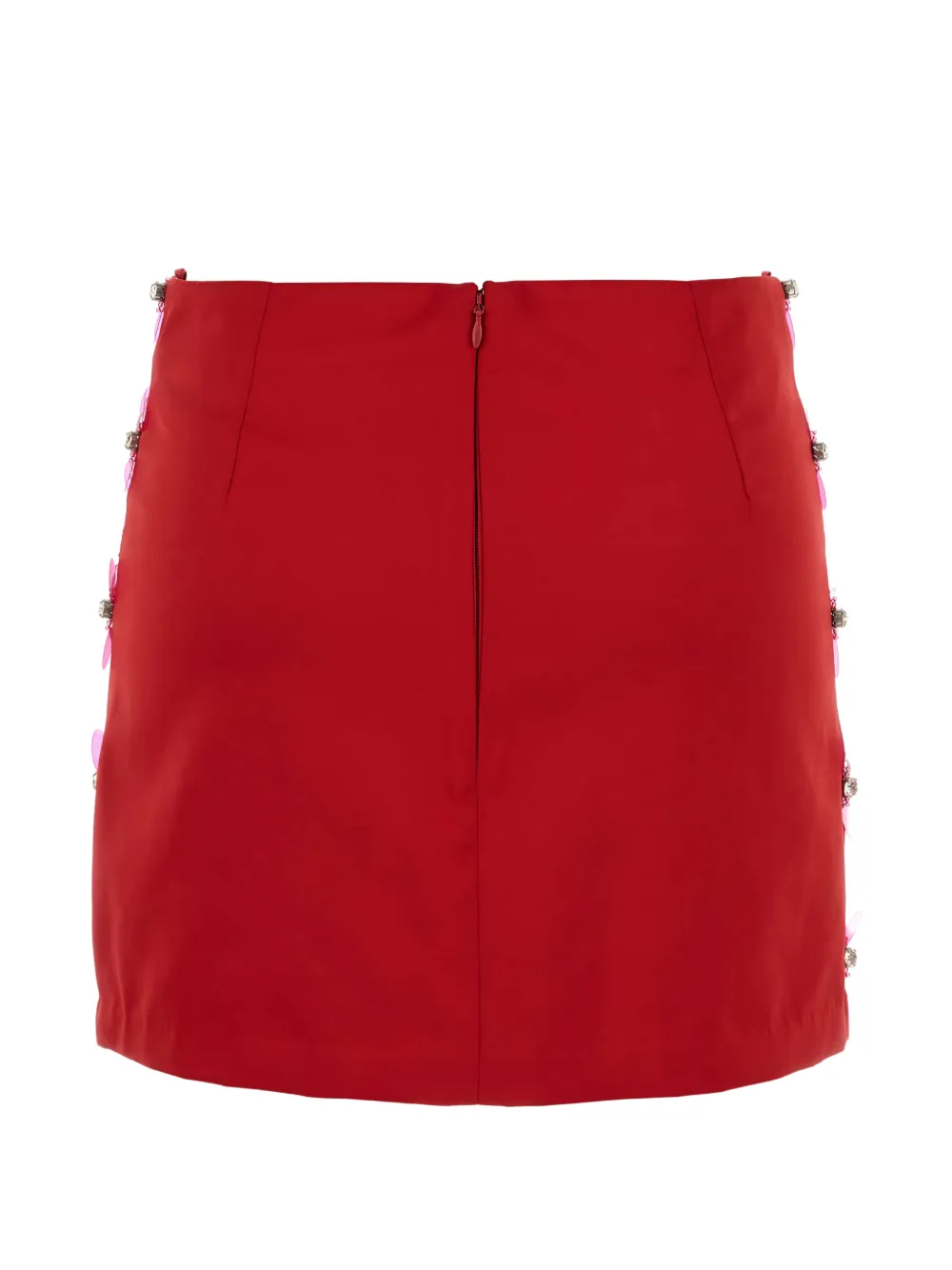 DES PHEMMES A-lijn mini-rok Rood