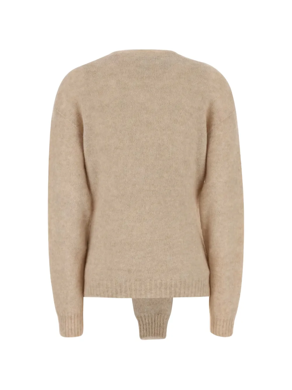  Des Phemmes Tie-waist Sweater - Neutrals 