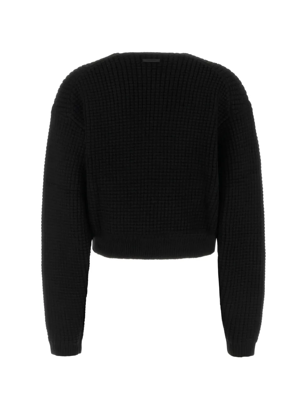  Fear Of God Essentials Crew-neck Sweater - Black 