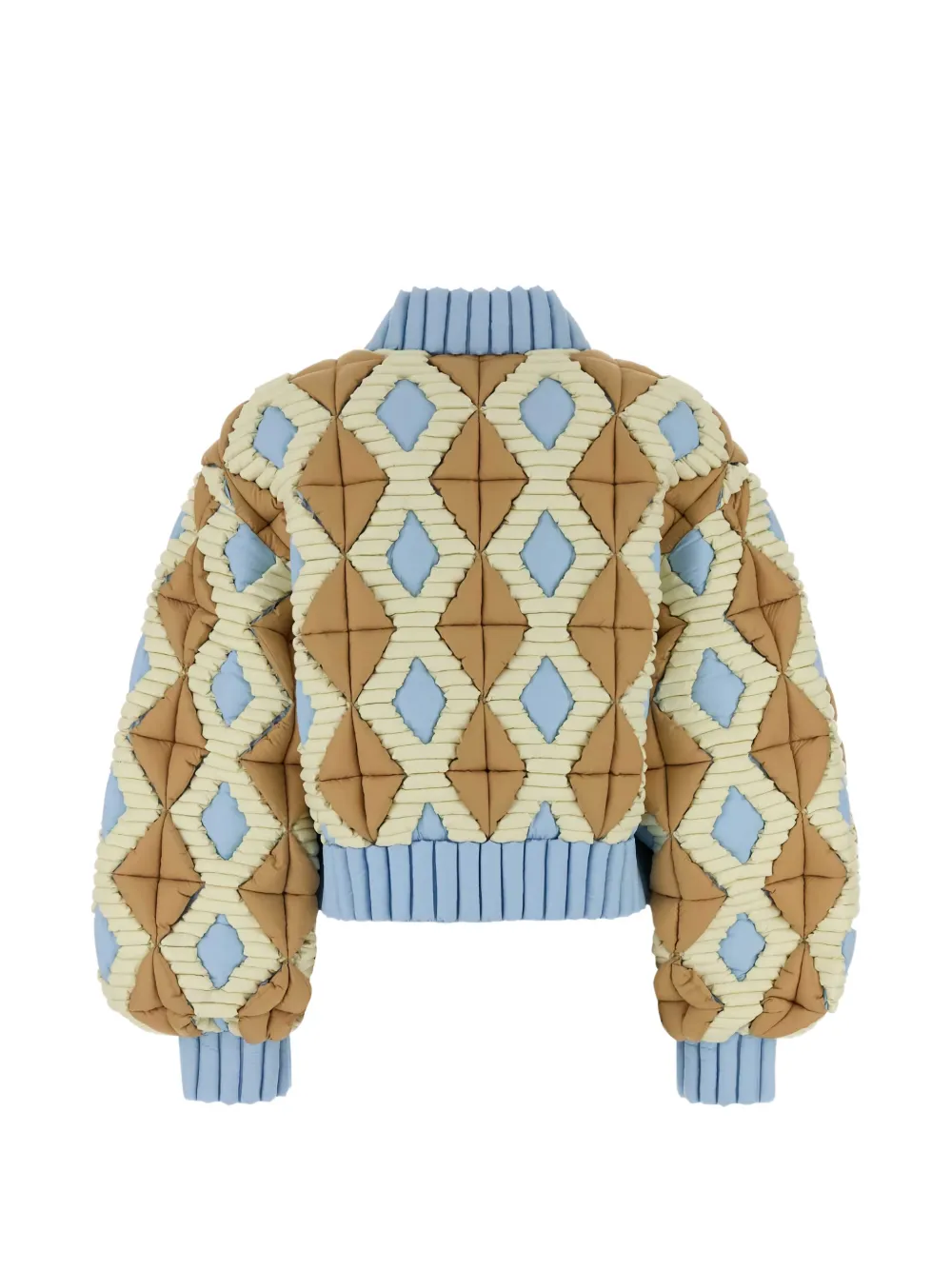 Diamond-Pattern Jacket