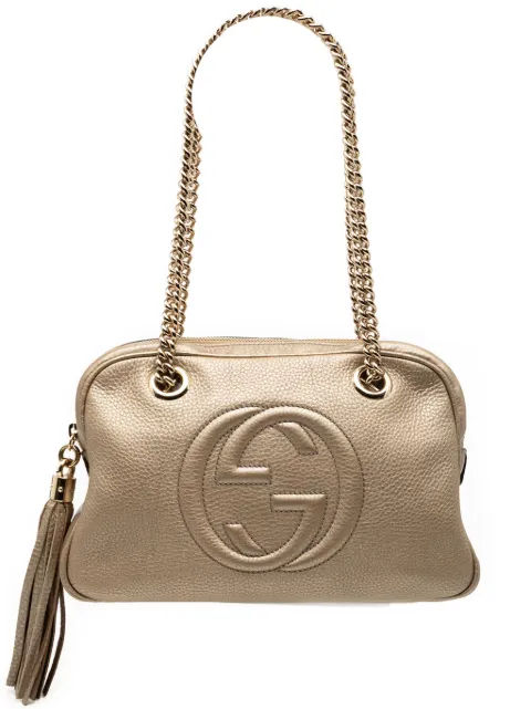 Gucci Pre-Owned 2000-2015 Leather Soho Chain Zip shoulder bag