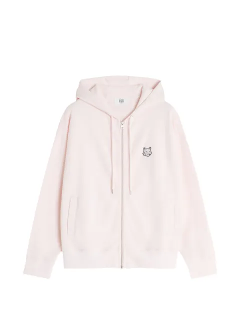 Maison Kitsuné Fox-motif zip-up hoodie