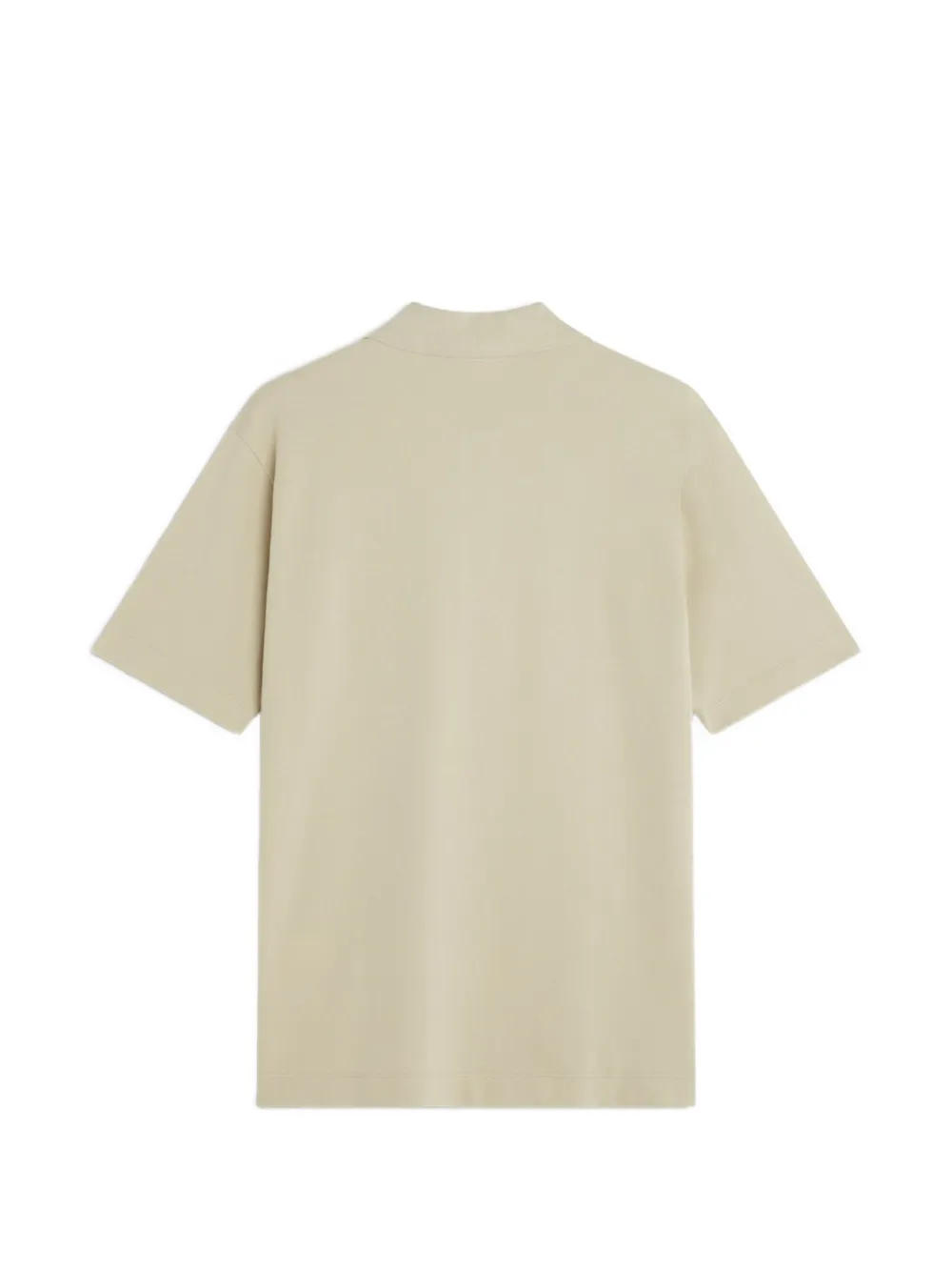 Maison Kitsuné Poloshirt met knopen Beige