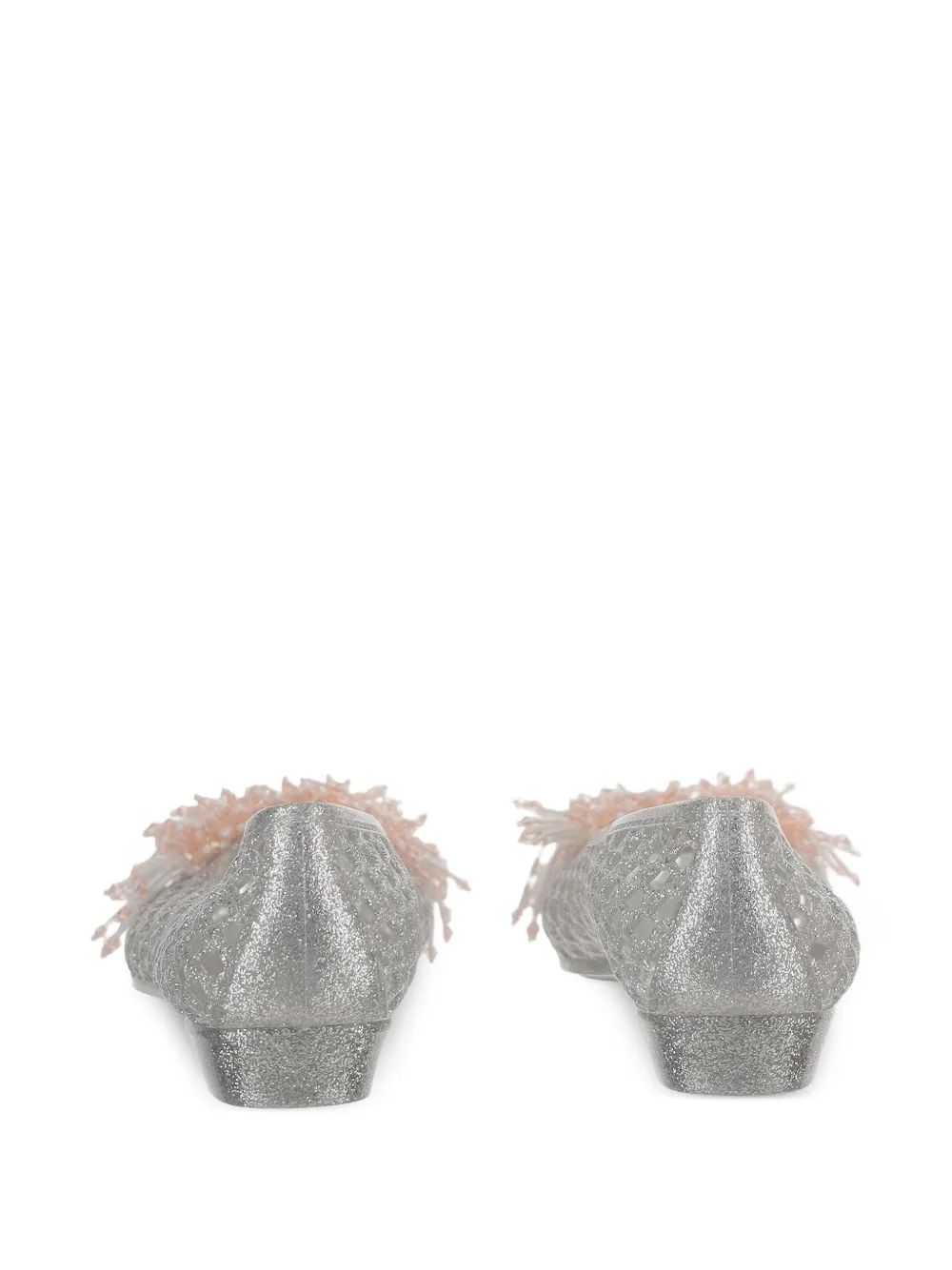 HEAVENLY JELLY Vow metallic ballerina's Zilver
