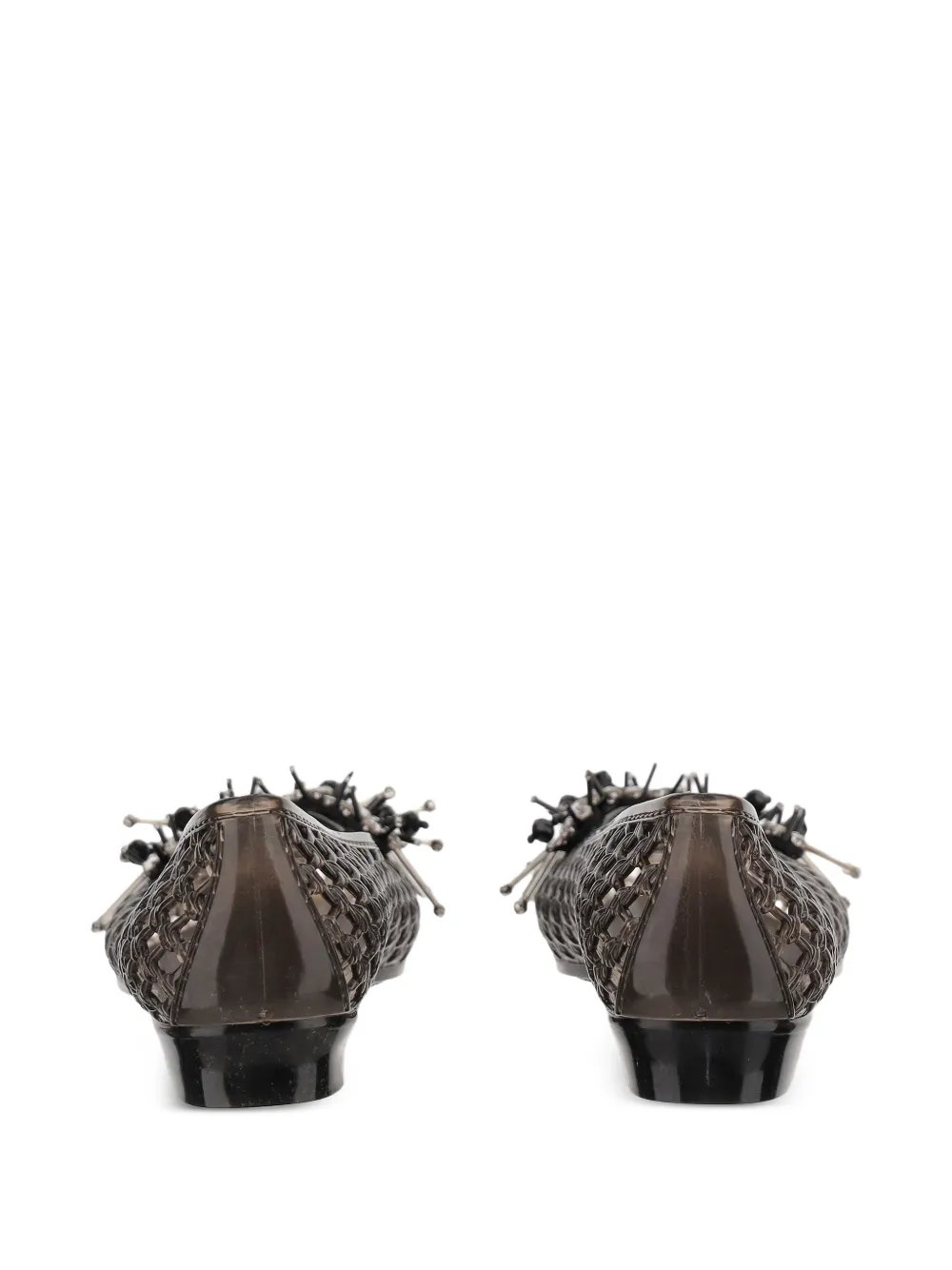 HEAVENLY JELLY Ballerina's verfraaid met kralen Zwart